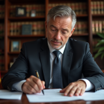 Loi 14 au Québec : définition, application et conséquences légales Avocat québecois en costume examine des documents juridiques