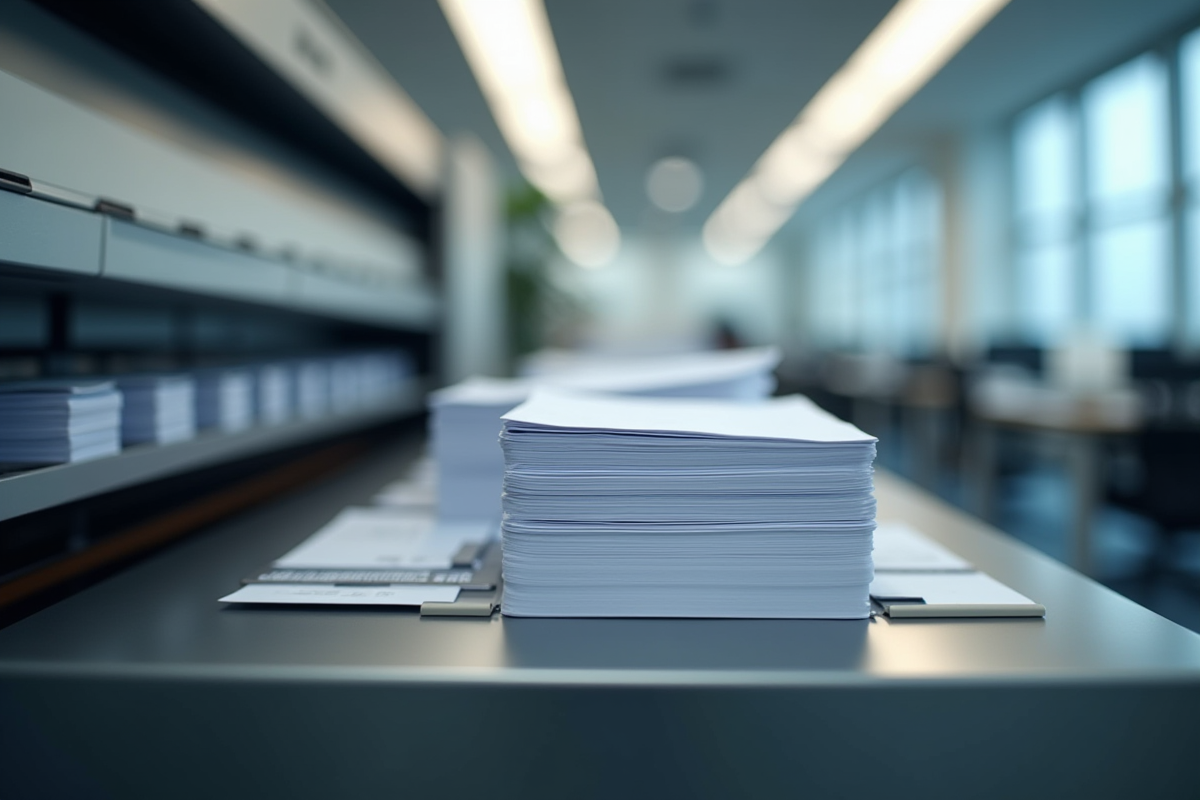 Mise sous pli : définition et processus du pliage automatique de documents