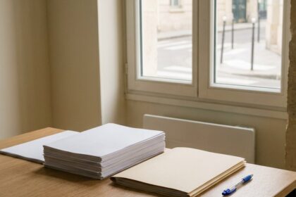 Dossier de papiers administratifs pour un divorce en France